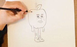 Lär dig att rita Apple (från Apple & Onion)