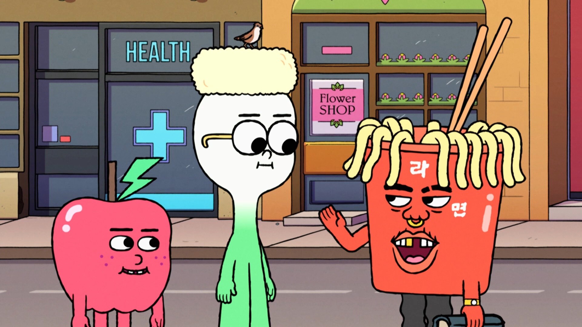 Птица высокого полета Видеоролики Яблоко и Лук Cartoon