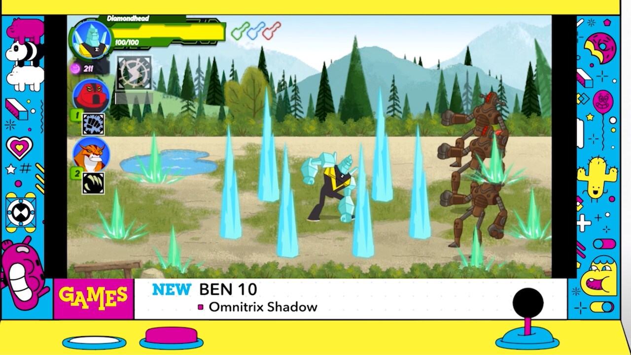 Omnitrix Shadow, Ben 10 Games