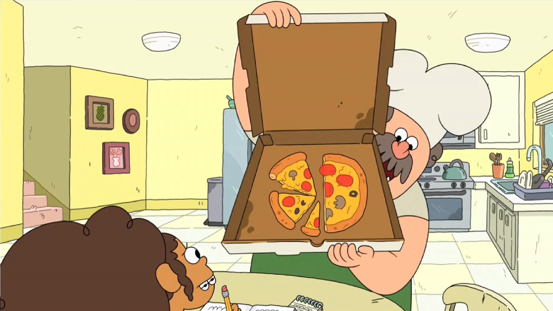 Sezon 2, Bölüm 38 Pizza Kahramanı Clarence Cartoon Network