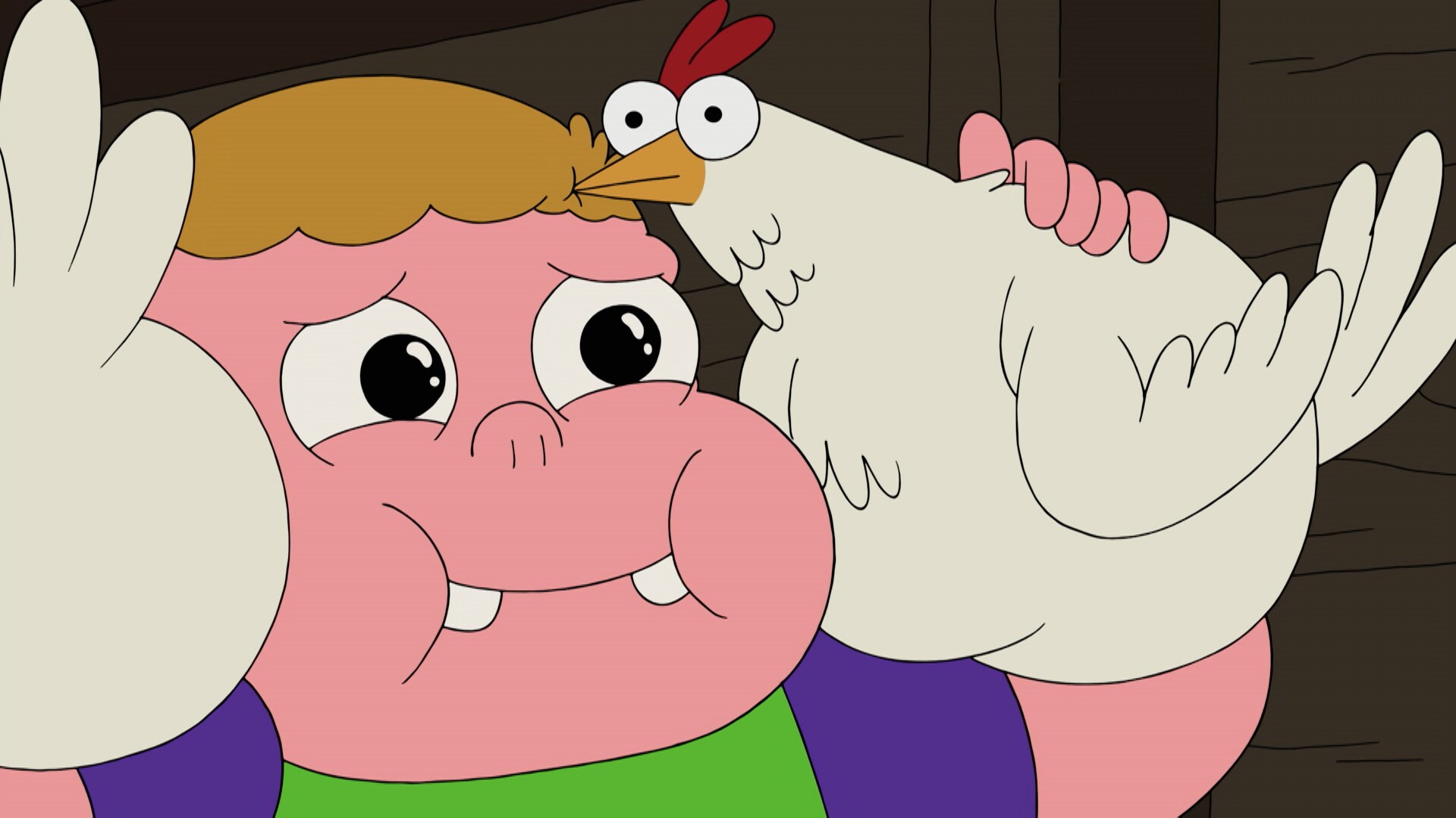 Crazy Clarence And Chickens Clarence Videos Cartoon Network