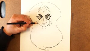 How to Draw Wonder Woman