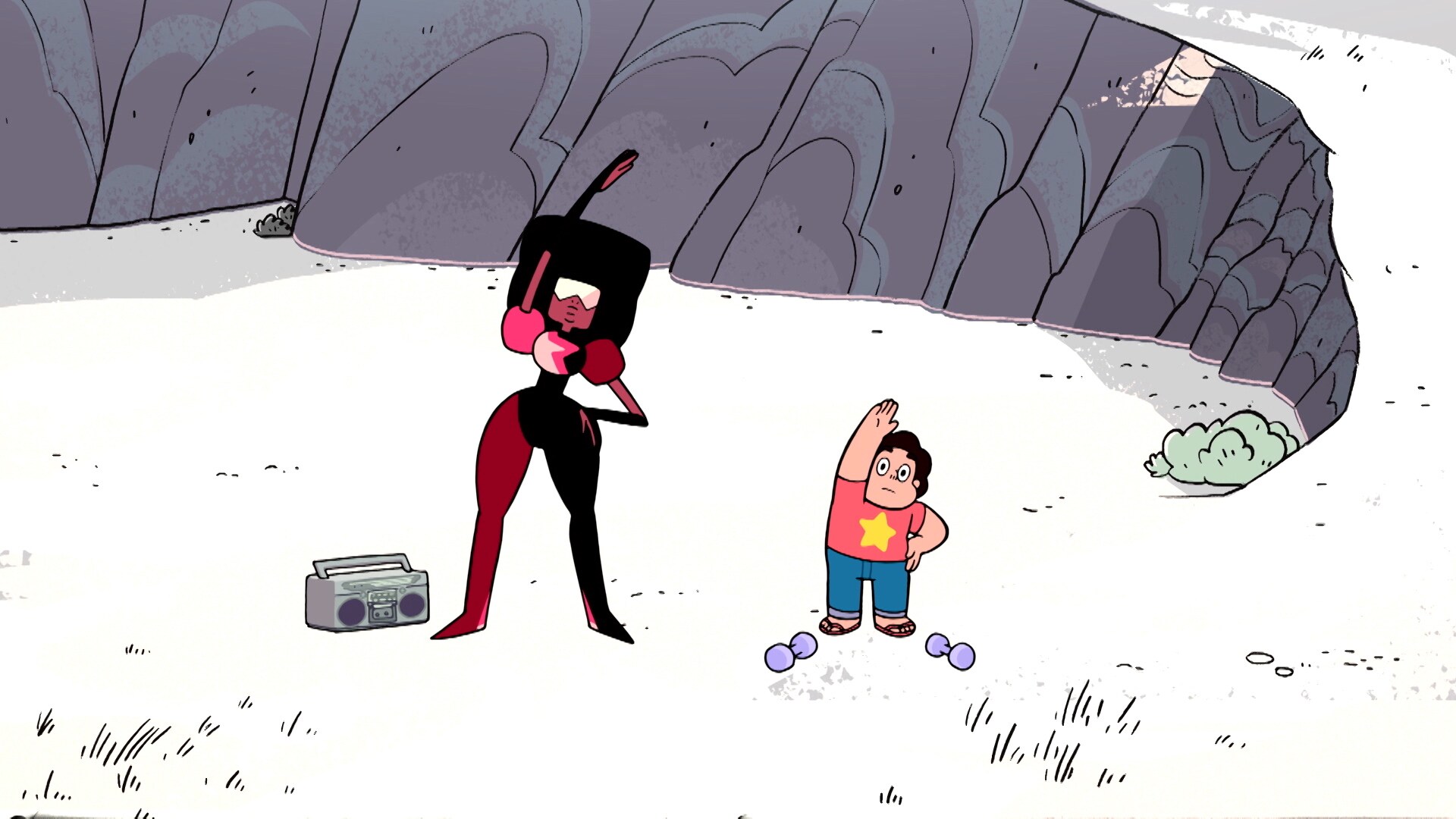 Stretch With Garnet | #CNtogether videos | Cartoon Network