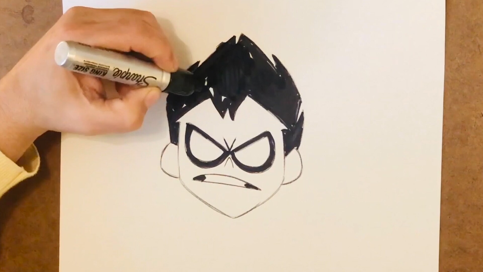 How To Draw Robin | #CNtogether videos | Cartoon Network