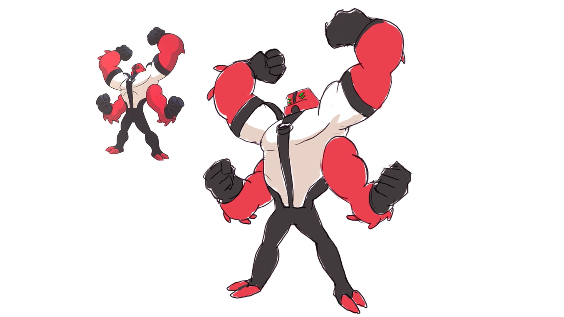 How To Draw Four Arms CNtogether videos Cartoon Network