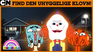 Find den uhyggelige klovn