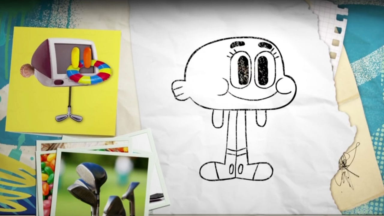 How to Draw - Darwin, The Amazing World of Gumball