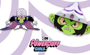 Lag vinduskunst med Powerpuffjentene