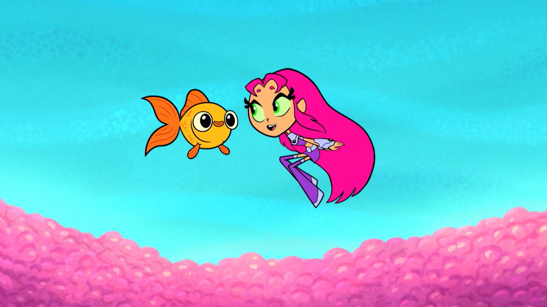Starfire And The Fish | Teen Titans Go! videos | Cartoon Network