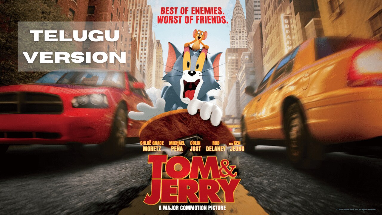 Tom & Jerry The Movie Trailer (Hindi)