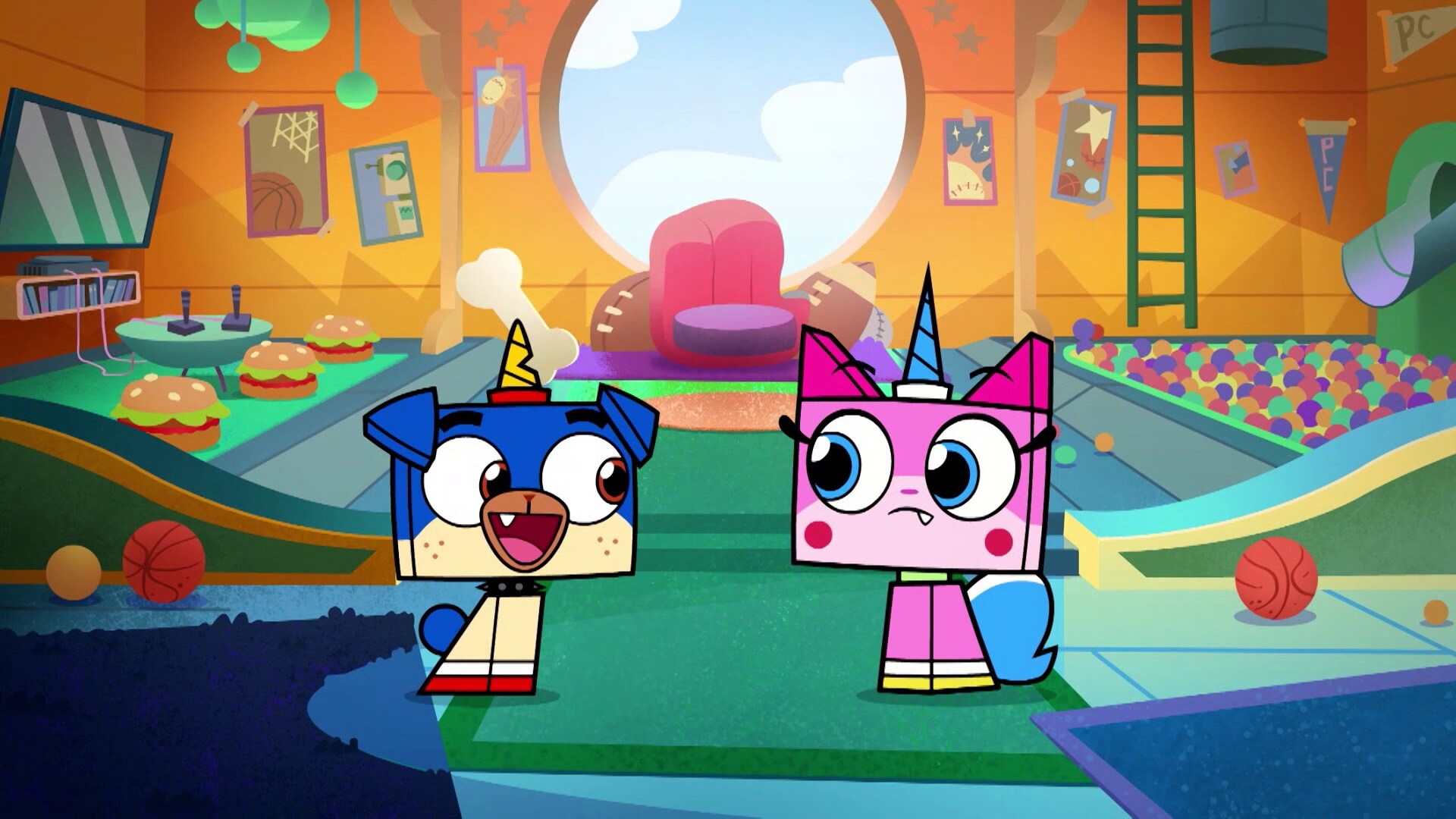 Unikitty friends online