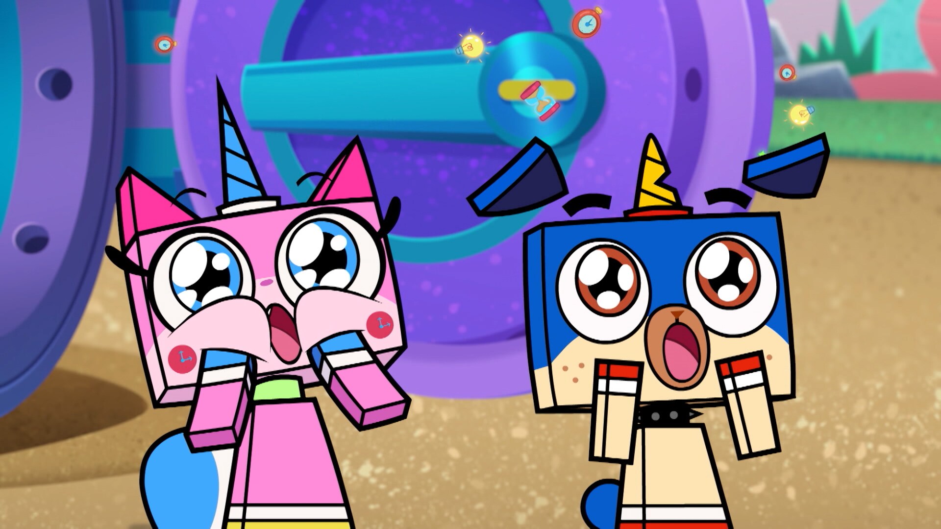 Unikitty clock 2024