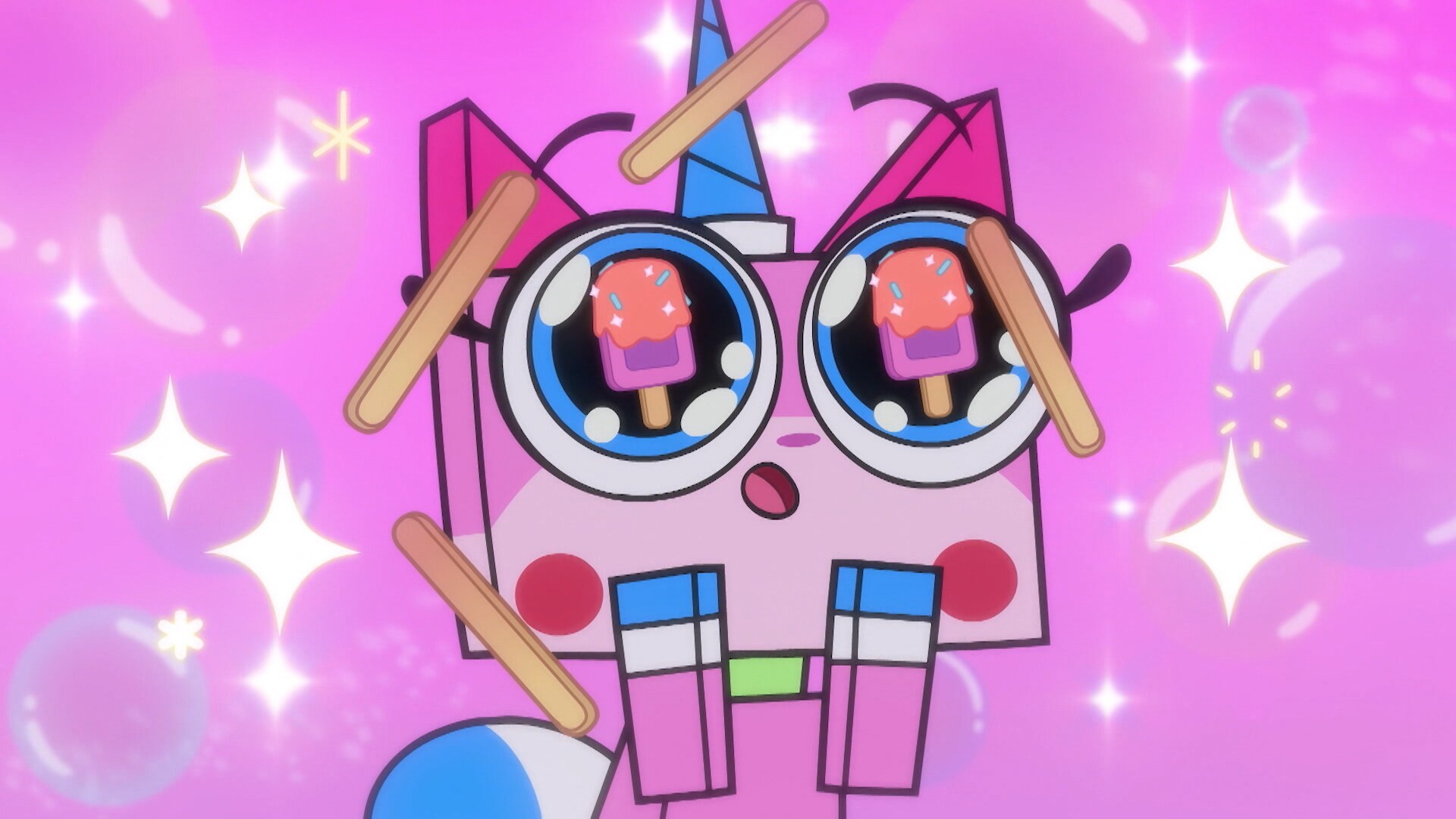 Ice Pop Crazy Unikitty Videos Cartoon Network